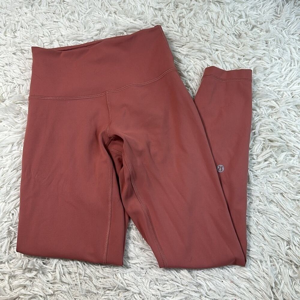 Lululemon Wunder Train Contour Fit High-Rise Tight 25" Brier Rose